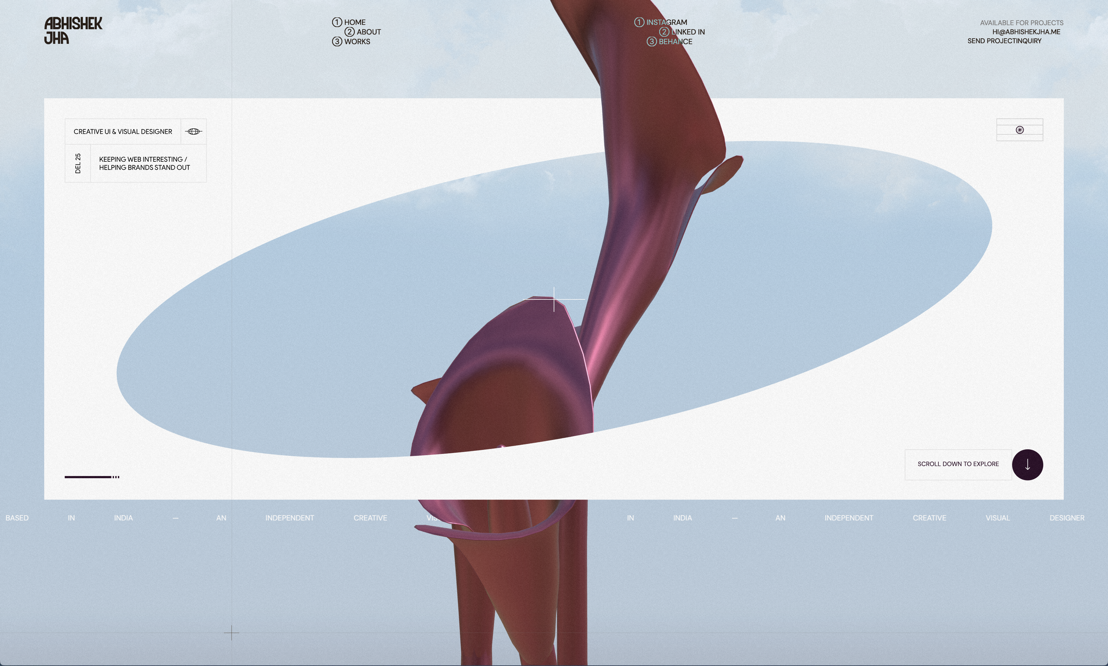 Abhishek Jha — Designer and Developer