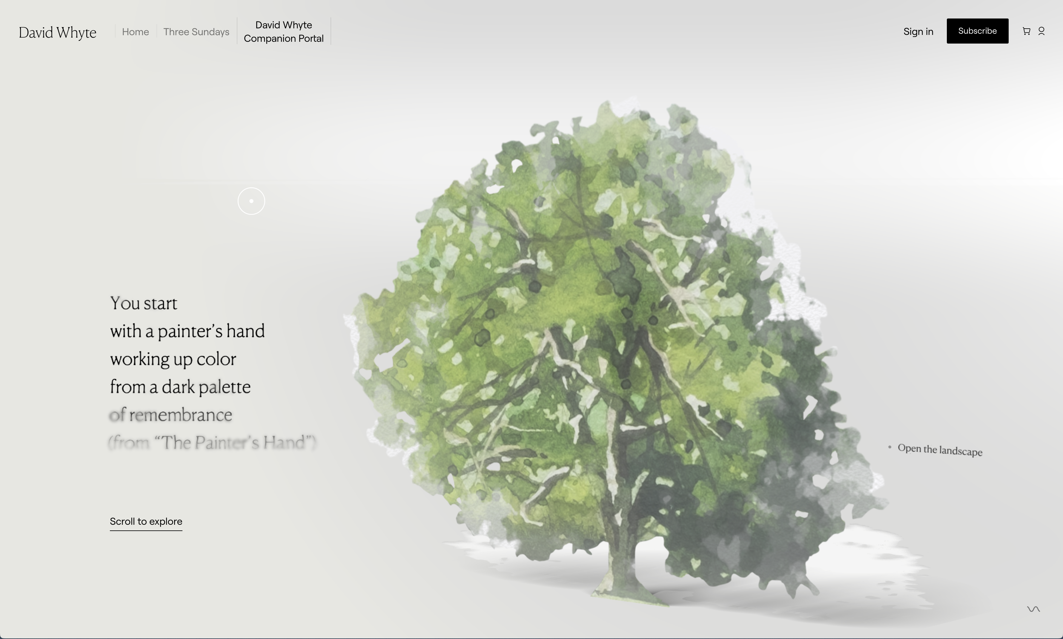 Experience & advantages - David Whyte